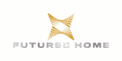 Logo van Futured Home, uw gecertificeerde installateur voor een thuisbatterij, laadpalen, zonnepanelen en domotica in heel Vlaams-Brabant en het Pajottenland.